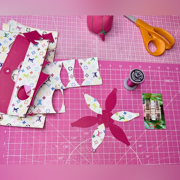 💝 Murakami Hot Air Balloon 🎈 bag charm handmade from Authentic Louis Vuitton - Picture 12 of 12